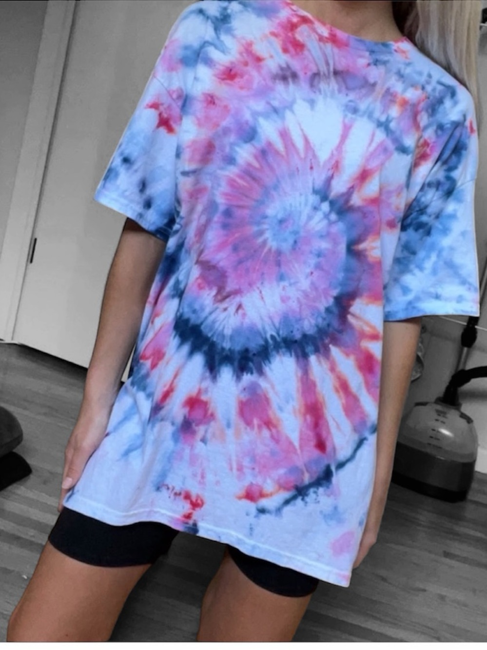 Iced Tie dye tee shirt